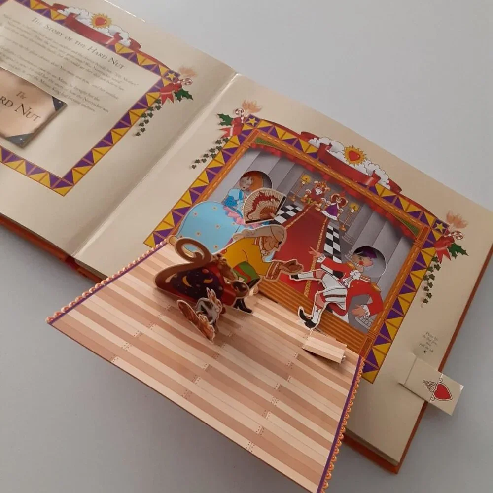 COPY - THE NUTCRACKER Pop -Up book by David and Noelle Carter